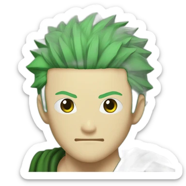 Rononoa zoro sticker