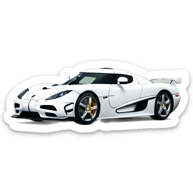 koenigsegg ghost sticker