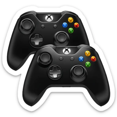 Xbox console sticker