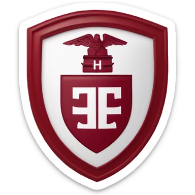 Harvard medical school logo sticker