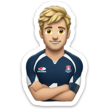 antoine dupont rugbyman sticker