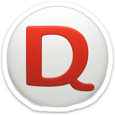 Letter N with a red circle with a slash in the middle sticker