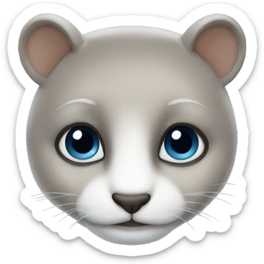 Blue Hermes mink Kelly  sticker