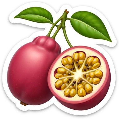 passion fruit guava sticker