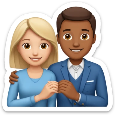 married couple sticker