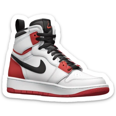 Nike jordans pair sneakers sticker