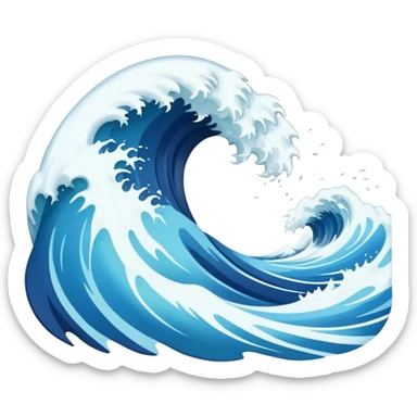 tsunami goeor sticker