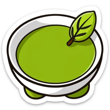 Matcha sticker