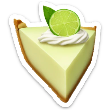 key lime pie sticker