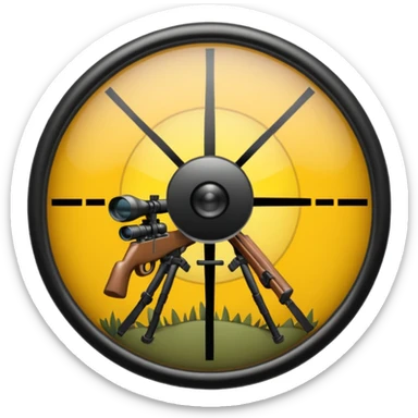 Sniper aim sticker