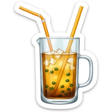 iced yerba mate sticker