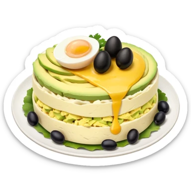 causa limeña peruana sticker