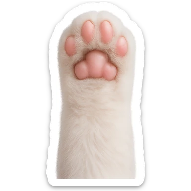 cat paw,remove background sticker