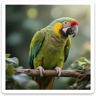 Parrot sticker