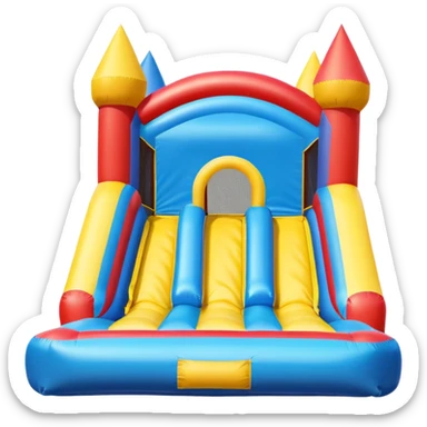 Bounce house sticker