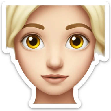 Heterochromia sticker