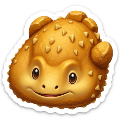 Dino nugget sticker