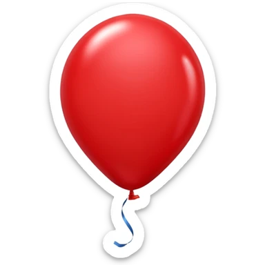 ballon de fete sticker