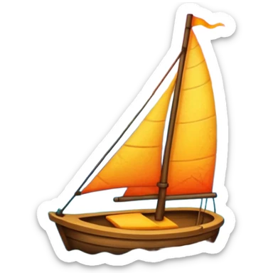 A beautiful drawing on Canvas  sticker