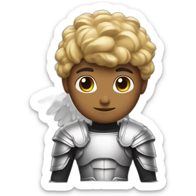 Archaengel Michael have wings and blade sticker