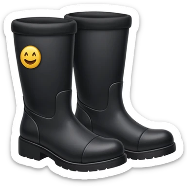 Сапоги с бантиком sticker