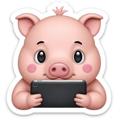 code writing Gine pig sticker