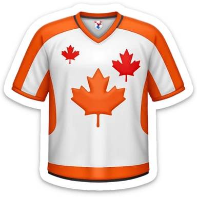 Add a team Canada jersey to the carrot in the top left.  sticker