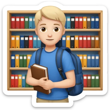 student university sticker