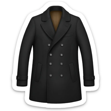 Italian coat sticker