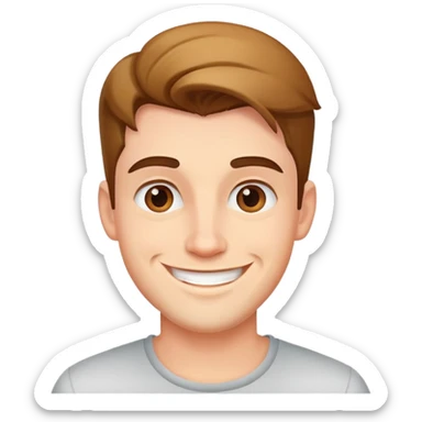 Crate a  emoji for Handsome cool men sticker