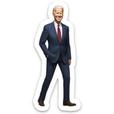 Joe Biden dad 10 feet tall sticker