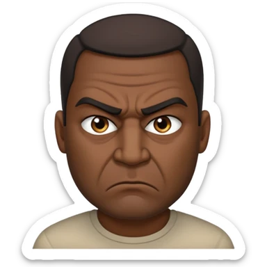 angry Iraqi, in profile sticker