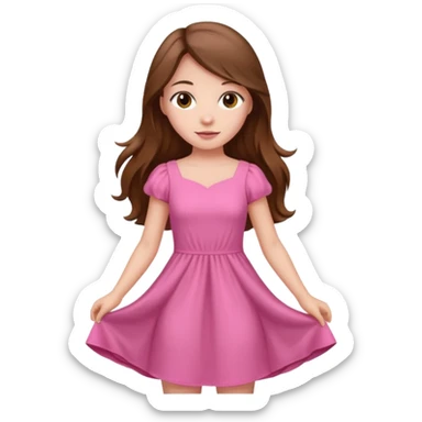 Girly girl sticker