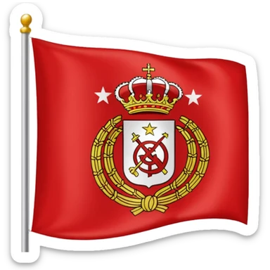 La bandera de la Comunidad de Madrid sticker