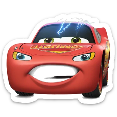 lightning mcqueen sticker