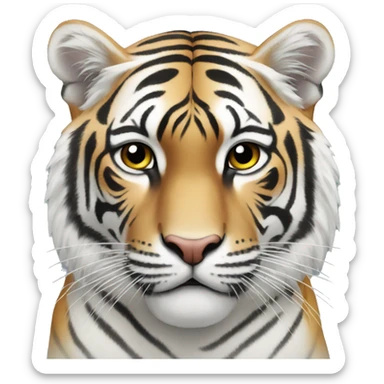 Tigre blanc sticker