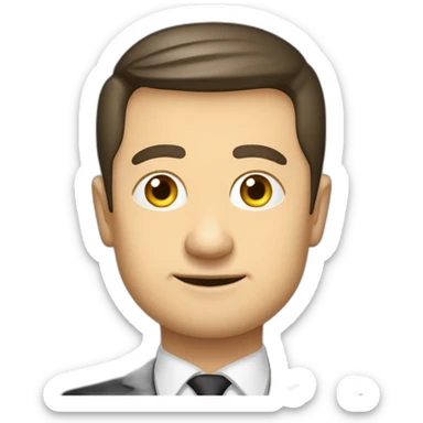 Volodymyr Zelensky sticker