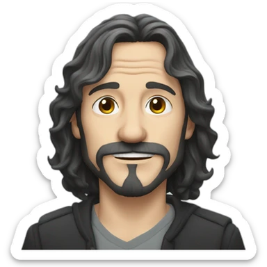Sirius black sticker
