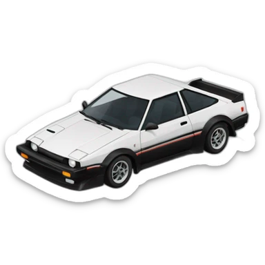Toyota trueno sprinter apex initial-d sticker