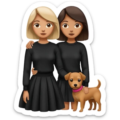 Cucaracha anastasia perro sticker