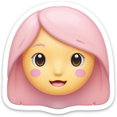 Cute aesthetic sticker