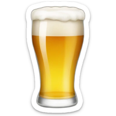 gifting a beer for a success sticker