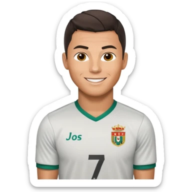 Cristiano ronaldo realiste sticker