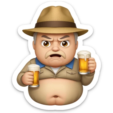 Hello neighbor adlı oyundaki huysuz komşunun emoji sini yap sticker