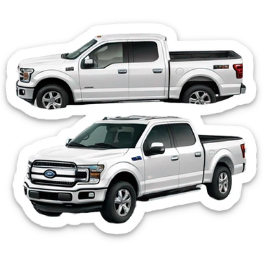 Ford F-150 lariat sticker