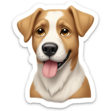 This dog 🐕 with this ✨ sticker