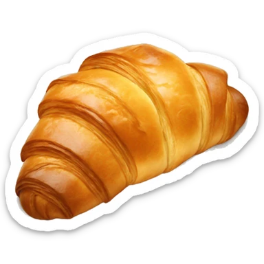 Croissant sticker