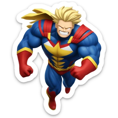 All might  sticker