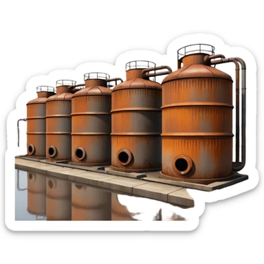 fuel warehouses sticker