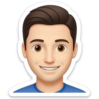 Matthieu Charneau, male actor (b.1988) sticker